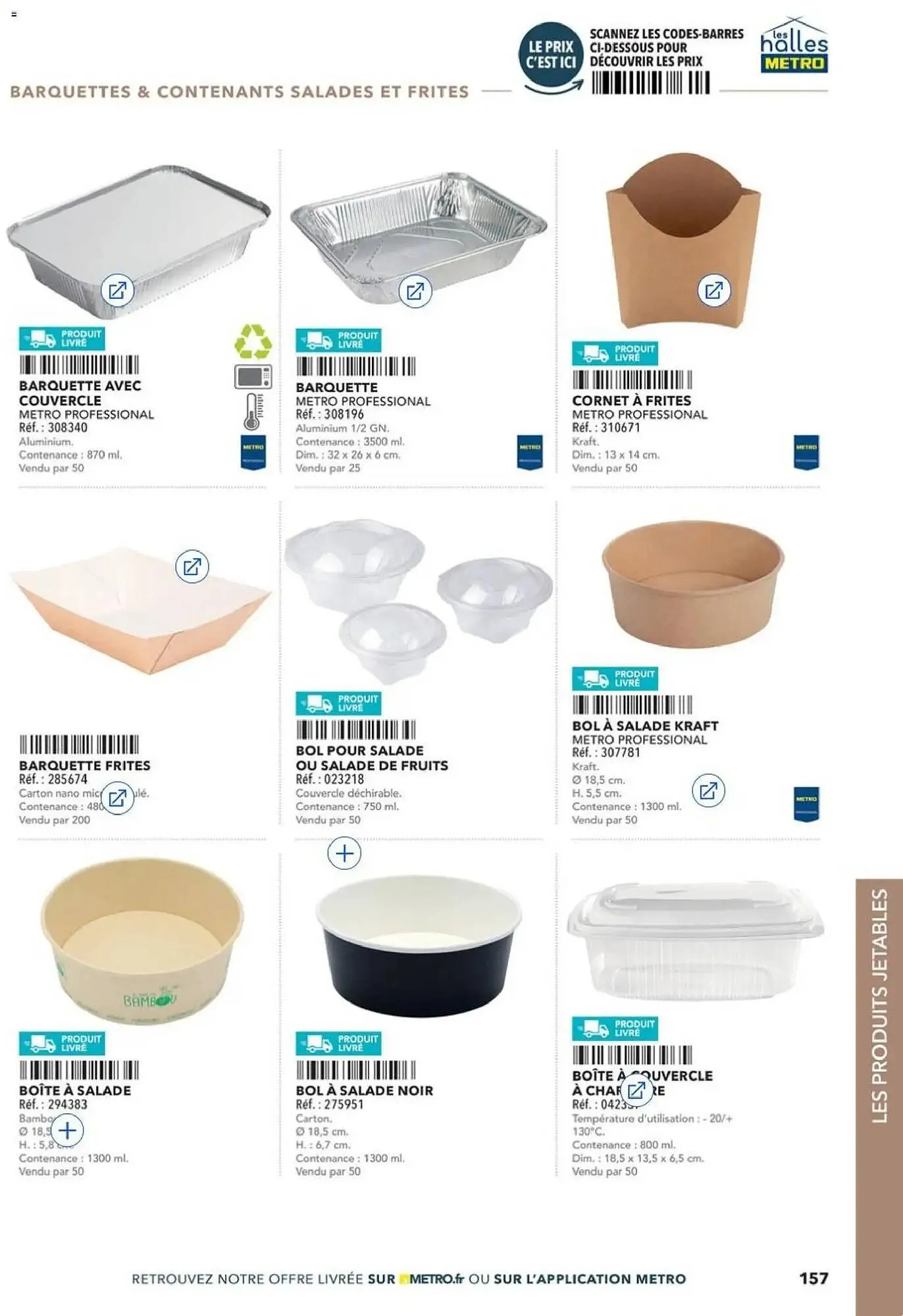 Catalogue METRO du 14 avril au 31 décembre 2026 - Catalogue page 157