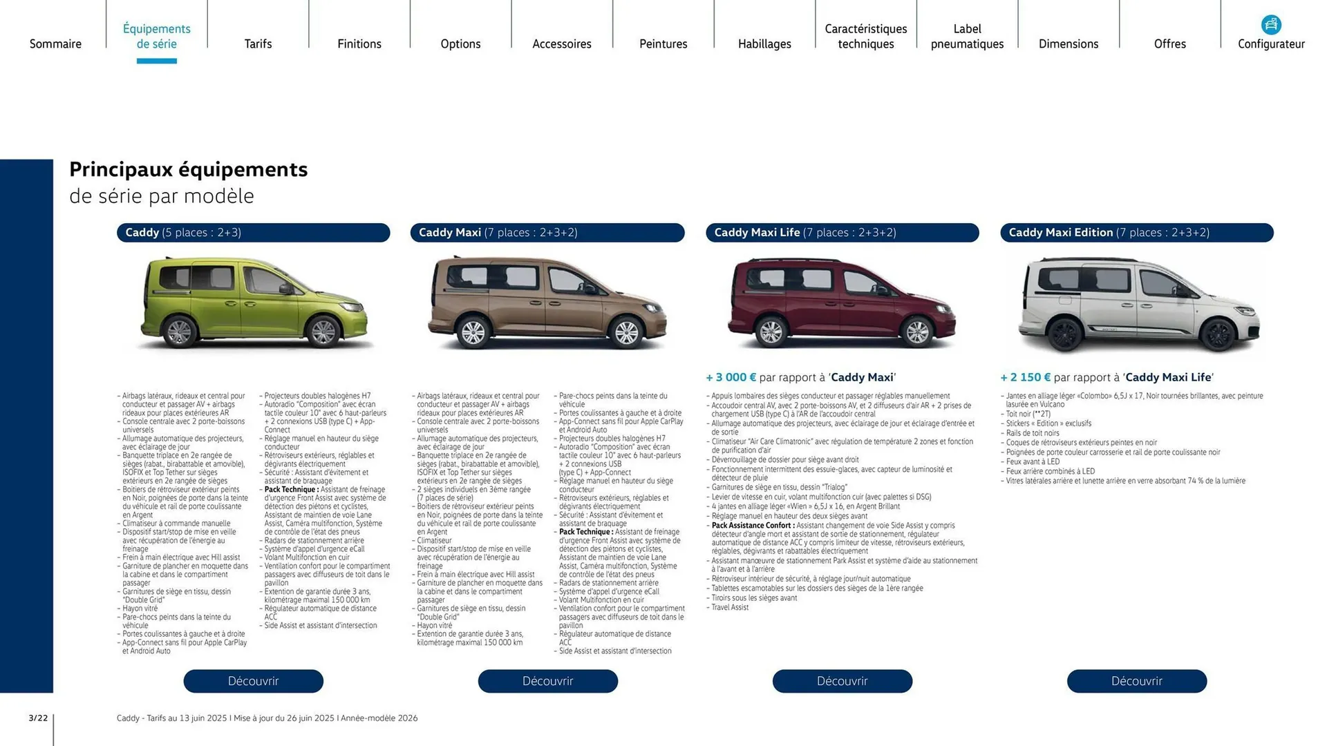 Catalogue Volkswagen du 7 août au 31 mars 2026 - Catalogue page 3