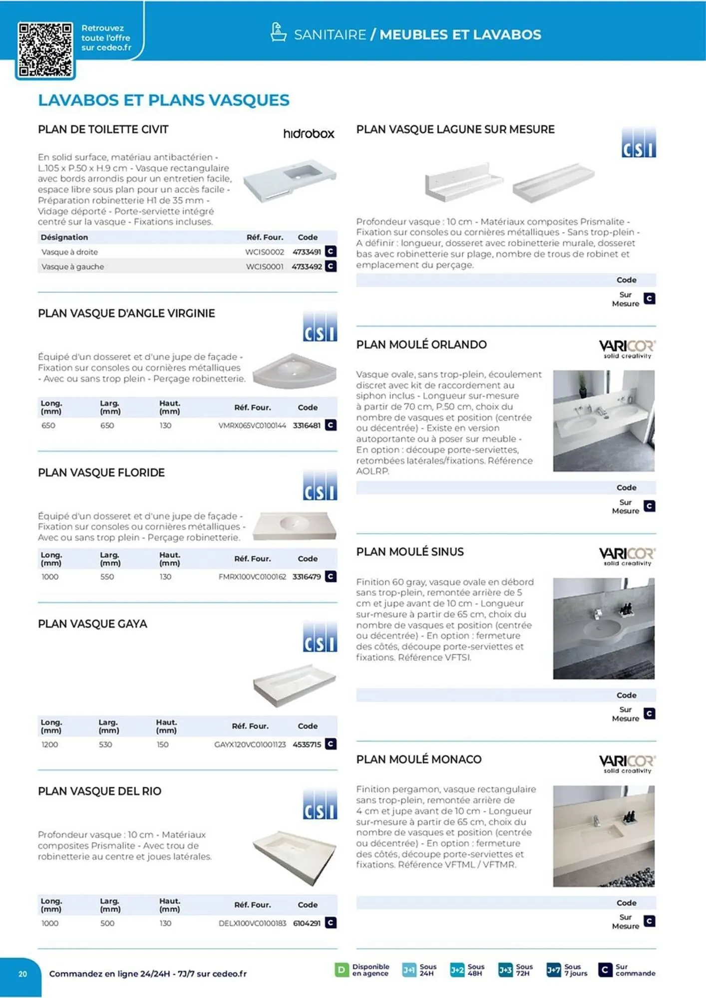 Catalogue Cedeo du 10 octobre au 28 février 2026 - Catalogue page 20