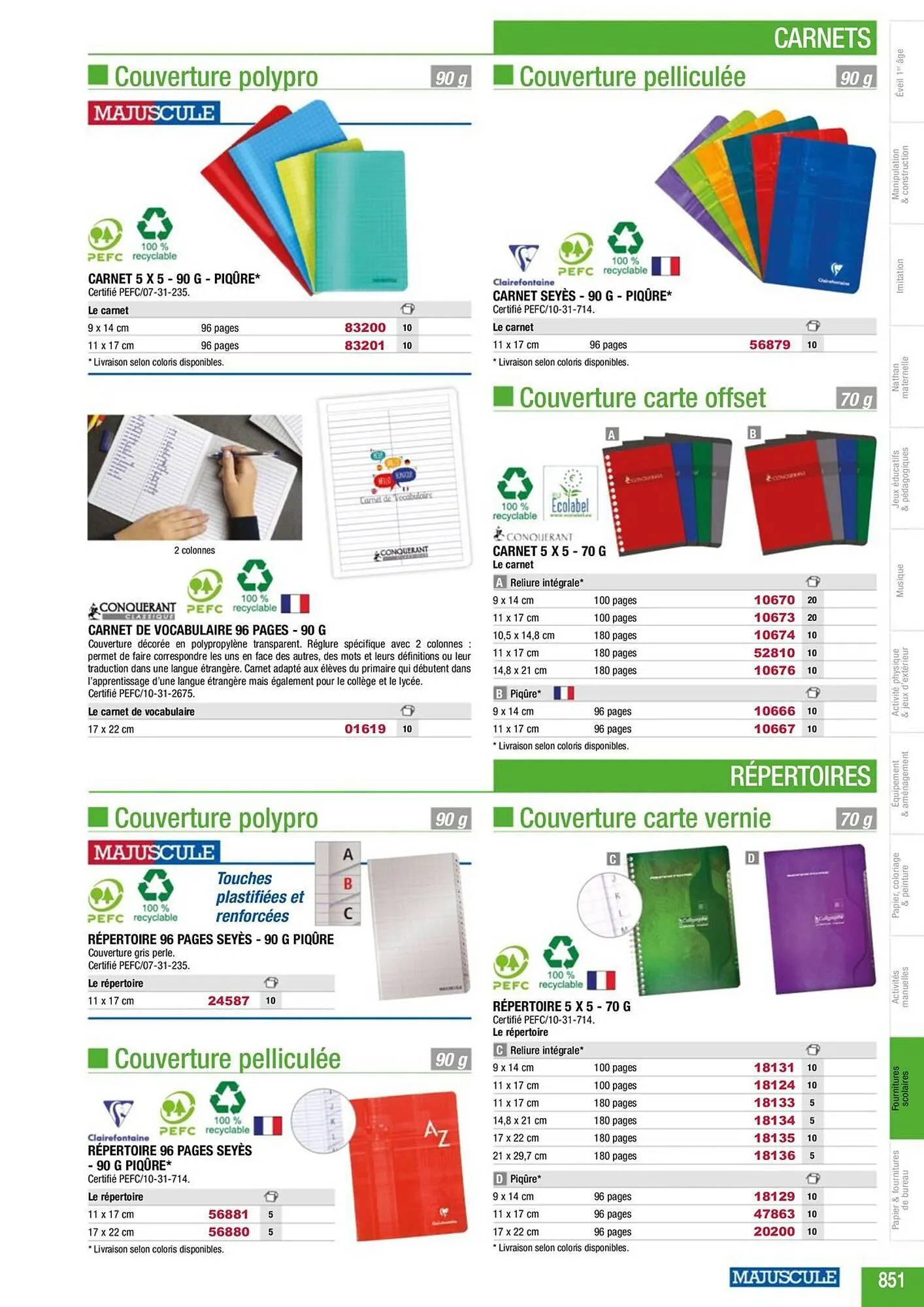 Catalogue Majuscule du 5 mars au 31 décembre 2025 - Catalogue page 875