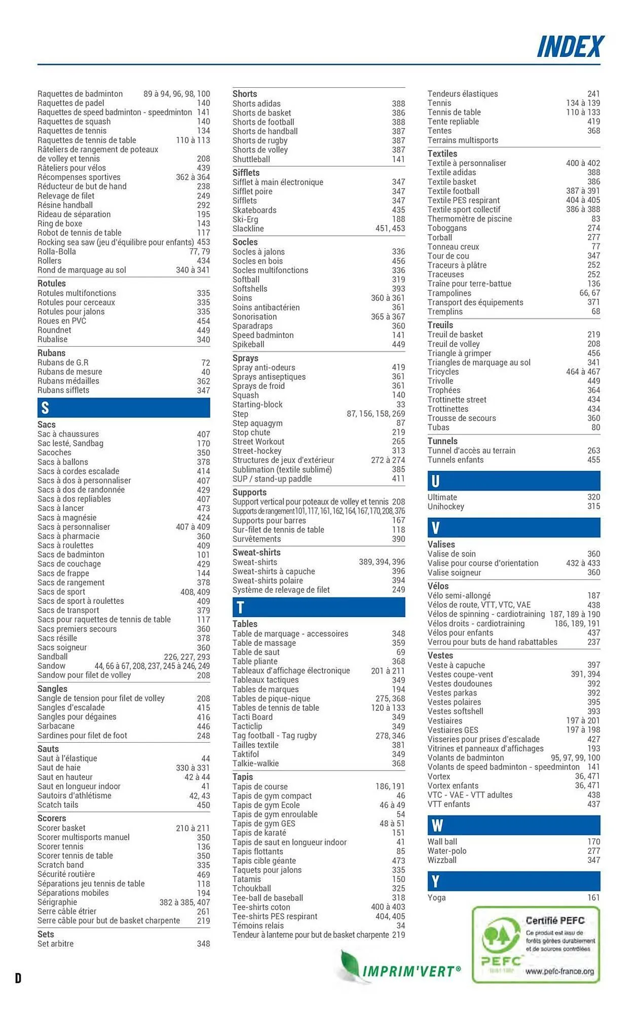 Catalogue Casal Sport du 6 mars au 31 décembre 2025 - Catalogue page 458