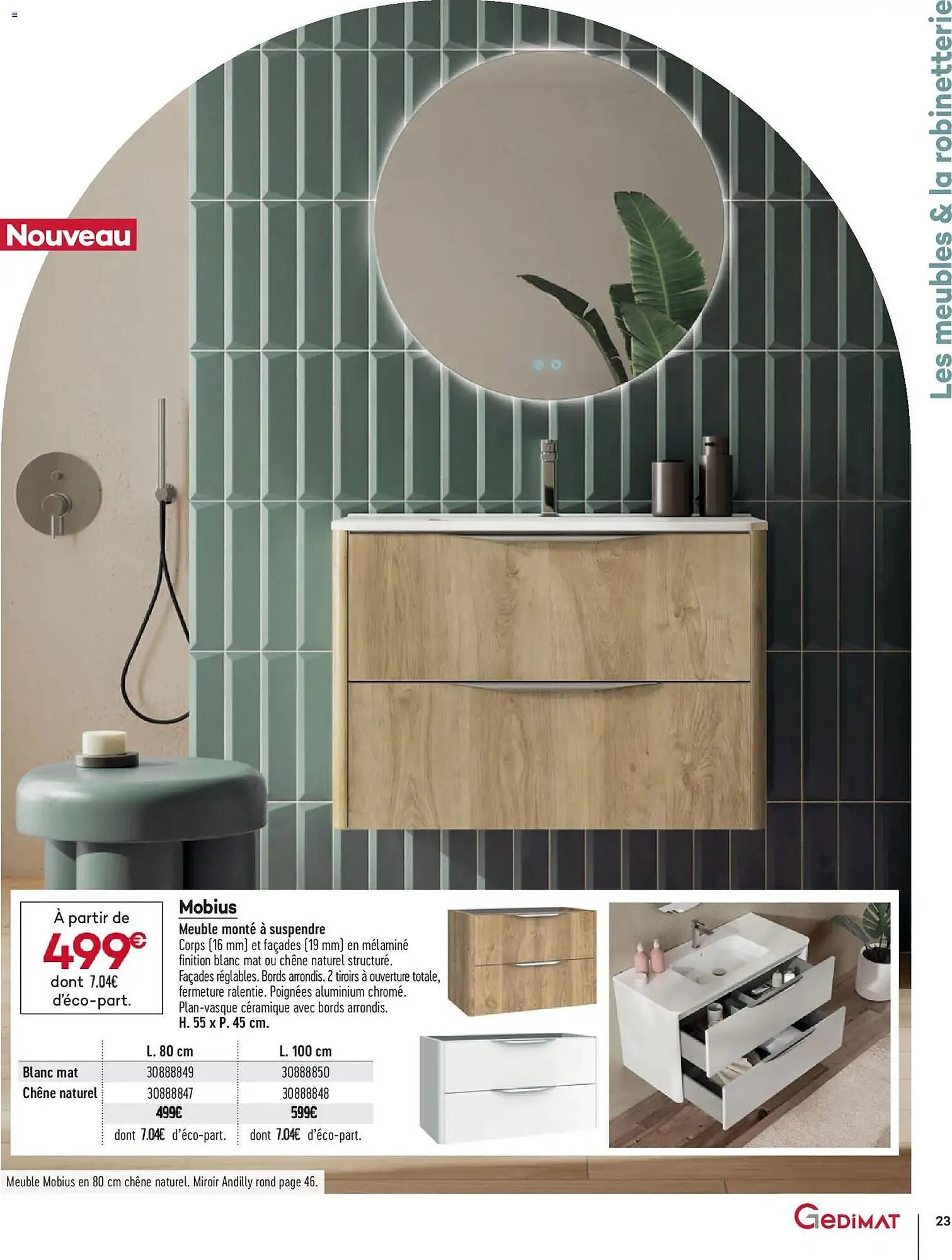 Catalogue Gedimat du 1 avril au 30 avril 2026 - Catalogue page 23