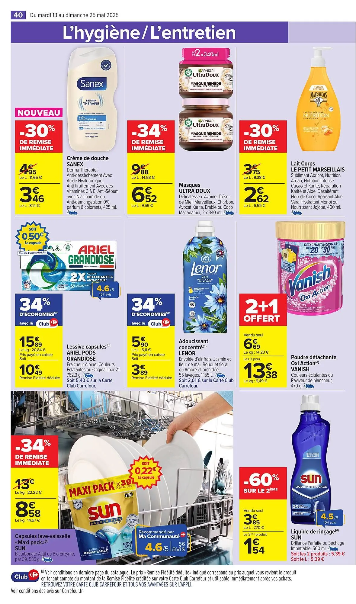 Catalogue Carrefour Market du 13 mai au 25 mai 2025 - Catalogue page 44