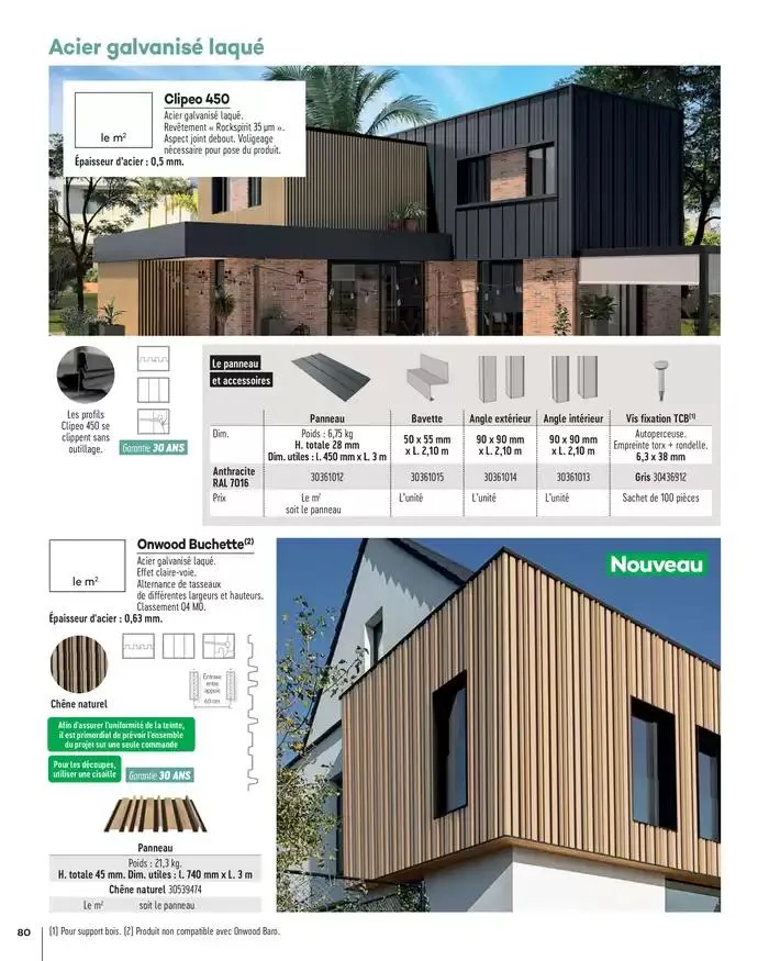 Aménagements Extérieurs 2025 du 1 janvier au 31 décembre 2025 - Catalogue page 80
