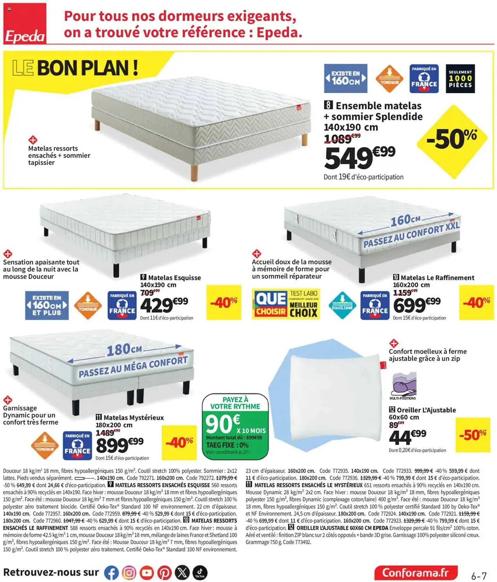 Catalogue Conforama du 8 juillet au 4 août 2025 - Catalogue page 7