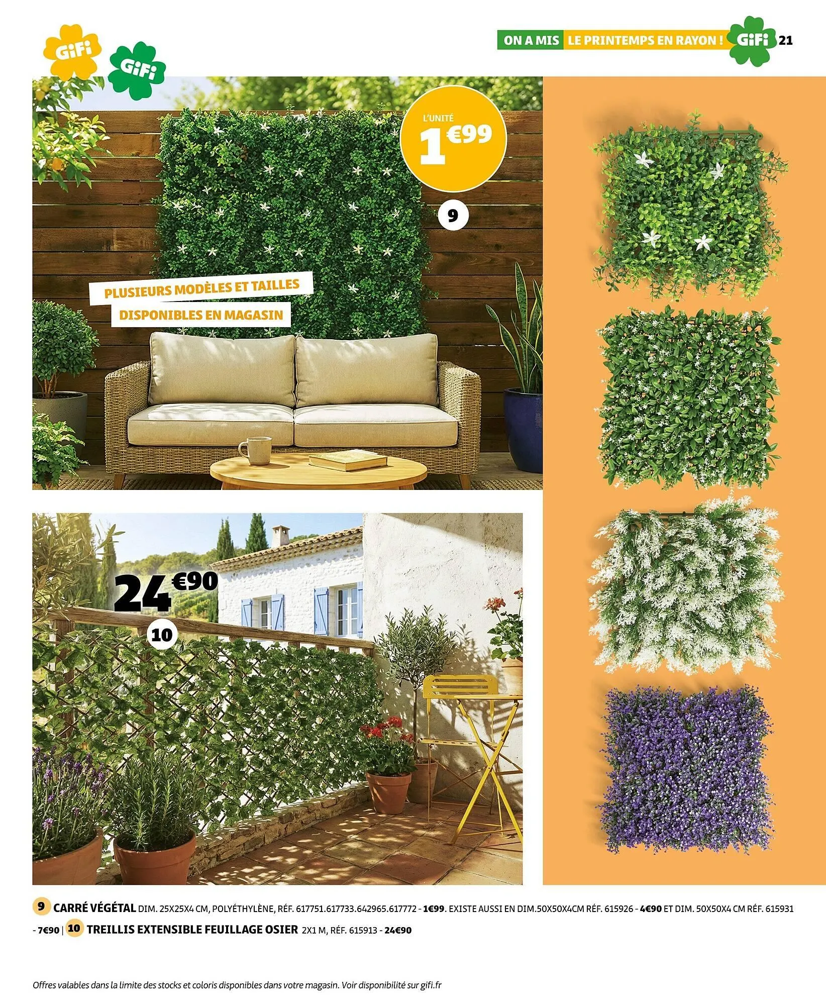 Catalogue Gifi du 10 mars au 30 mars 2026 - Catalogue page 21