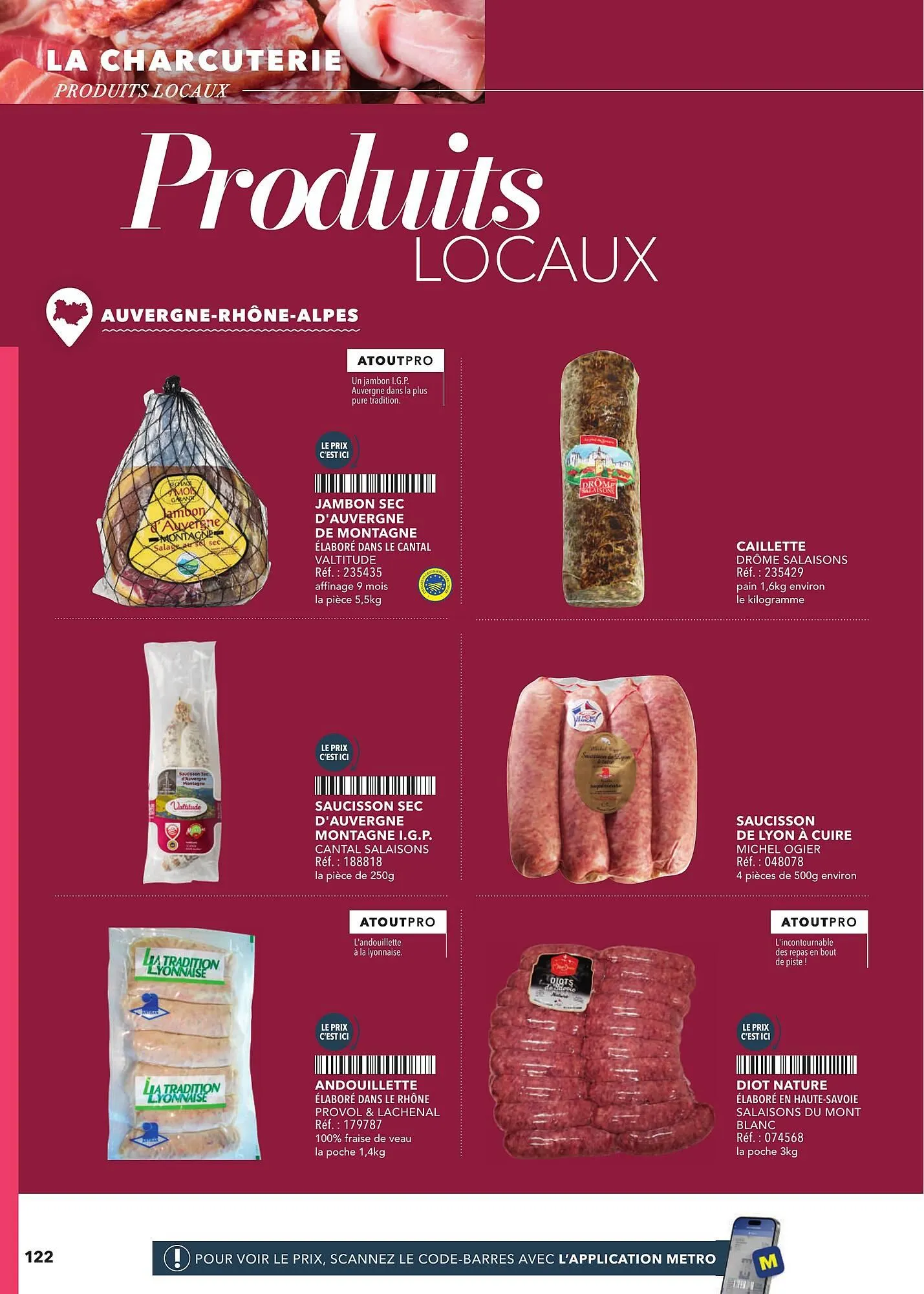 Catalogue METRO du 2 mars au 31 décembre 2025 - Catalogue page 122