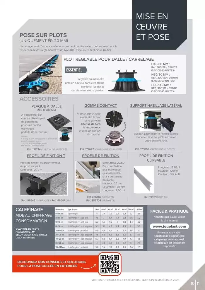 Vite Dispo - Carrelages extérieurs du 7 avril au 31 décembre 2025 - Catalogue page 11