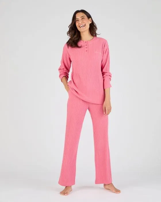 Pyjama Thermolactyl en maille côtelée