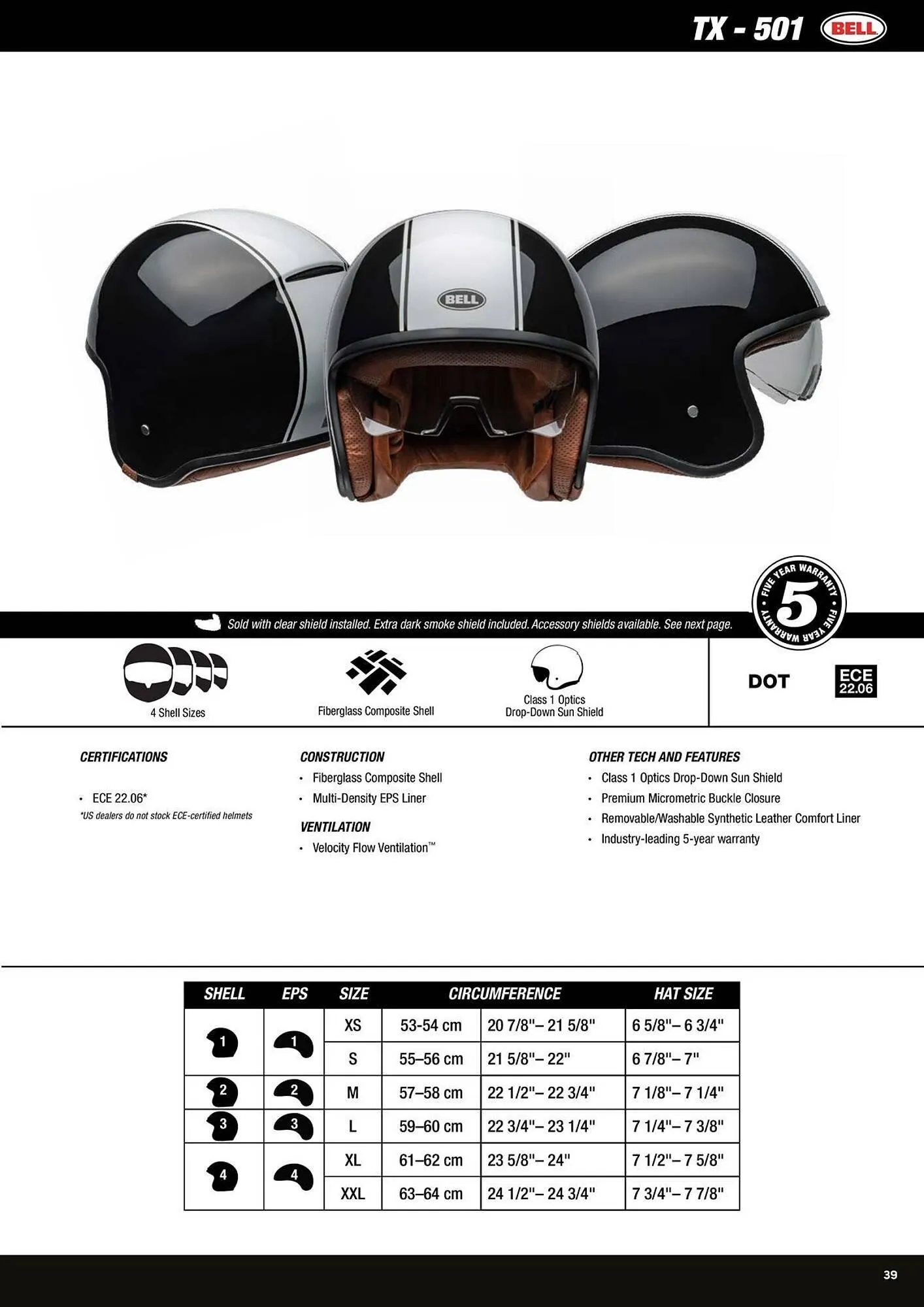 Catalogue Bihr du 27 mars au 31 décembre 2025 - Catalogue page 39