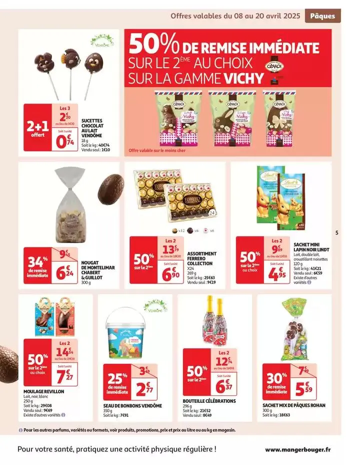 Des prix aussi bas, c'est le top du 8 avril au 21 avril 2025 - Catalogue page 5
