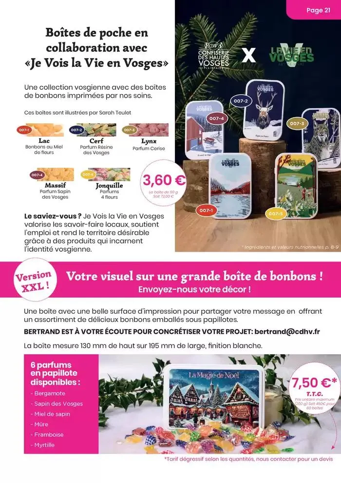 Catalogue 2025 du 20 mai au 31 décembre 2025 - Catalogue page 21