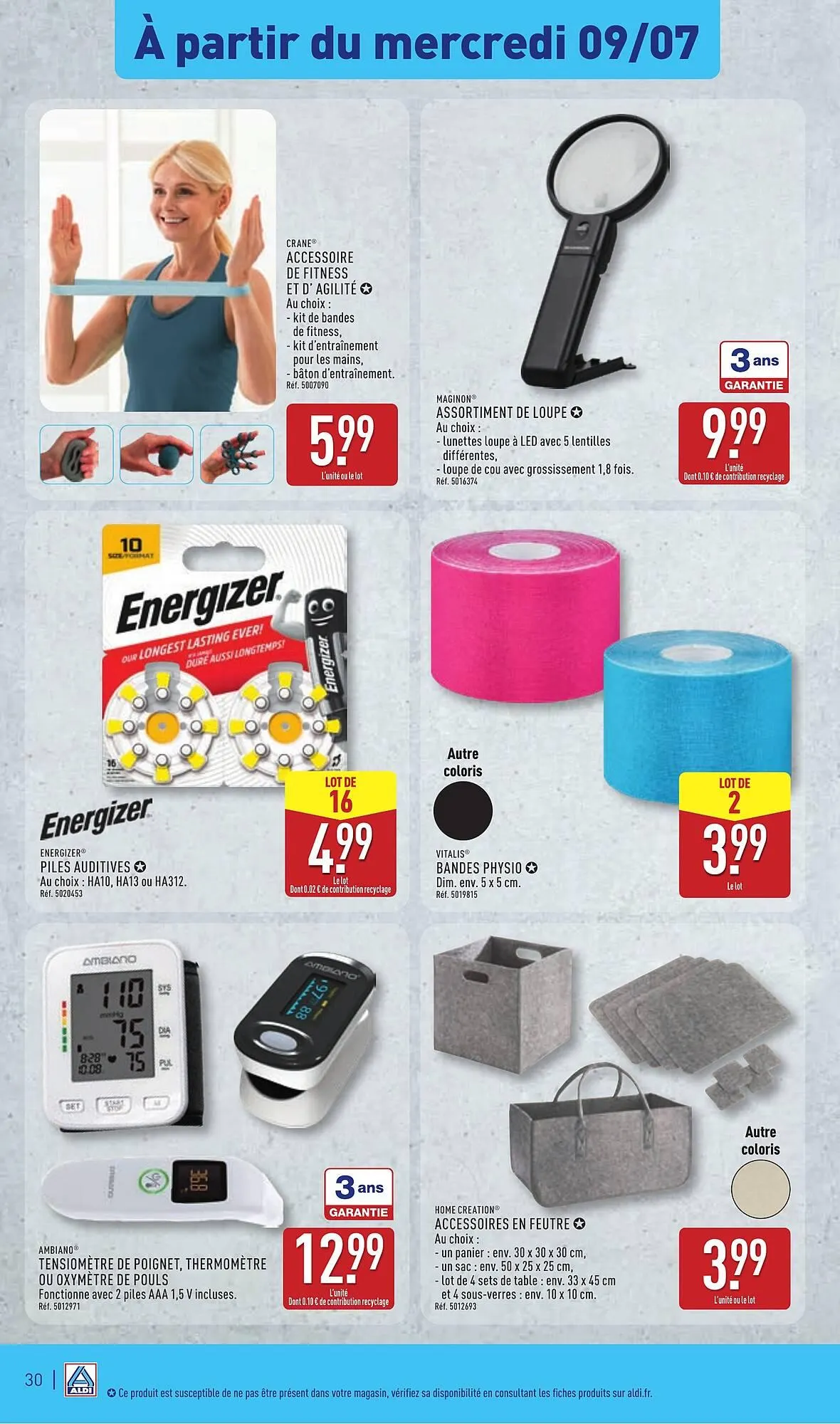 Catalogue ALDI du 8 juillet au 14 juillet 2025 - Catalogue page 32