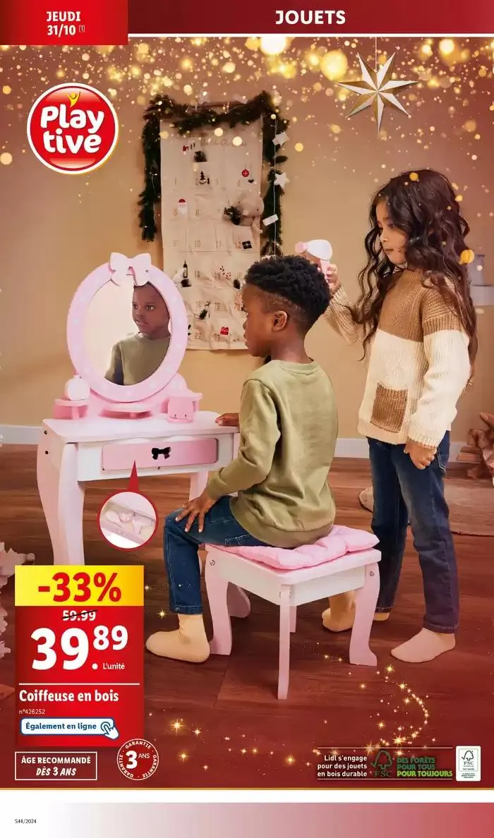 Bénéficiez de promotions sur une sélection de produits, incluant viande, fruit et fromage du 30 octobre au 5 novembre 2024 - Catalogue page 50