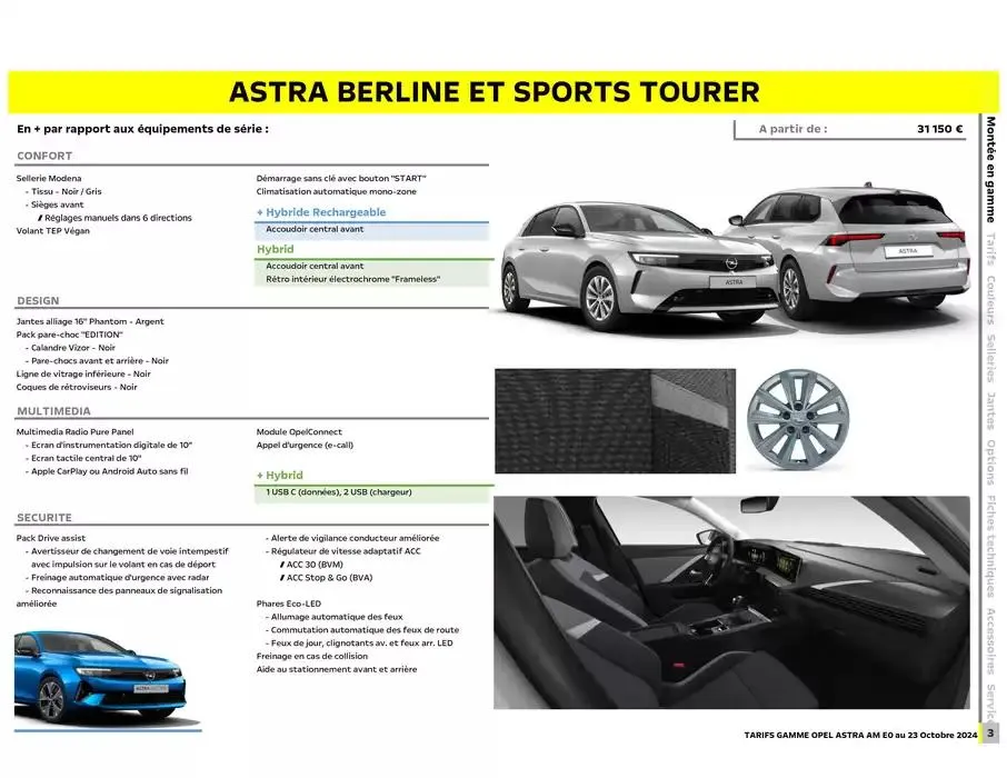 Opel Astra du 17 décembre au 17 décembre 2025 - Catalogue page 4