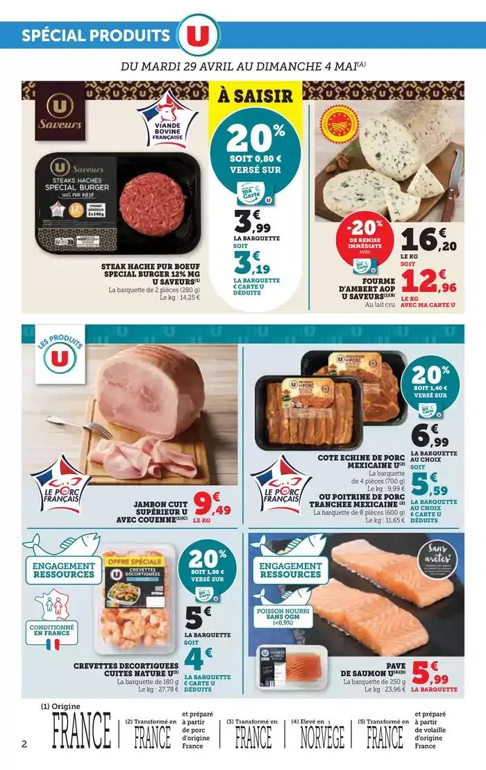 Catalogue U Express du 29 avril au 11 mai 2025 - Catalogue page 2