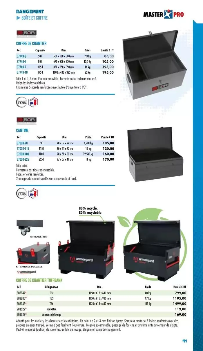 Essentiel Industrie 2025 du 3 janvier au 31 décembre 2025 - Catalogue page 43