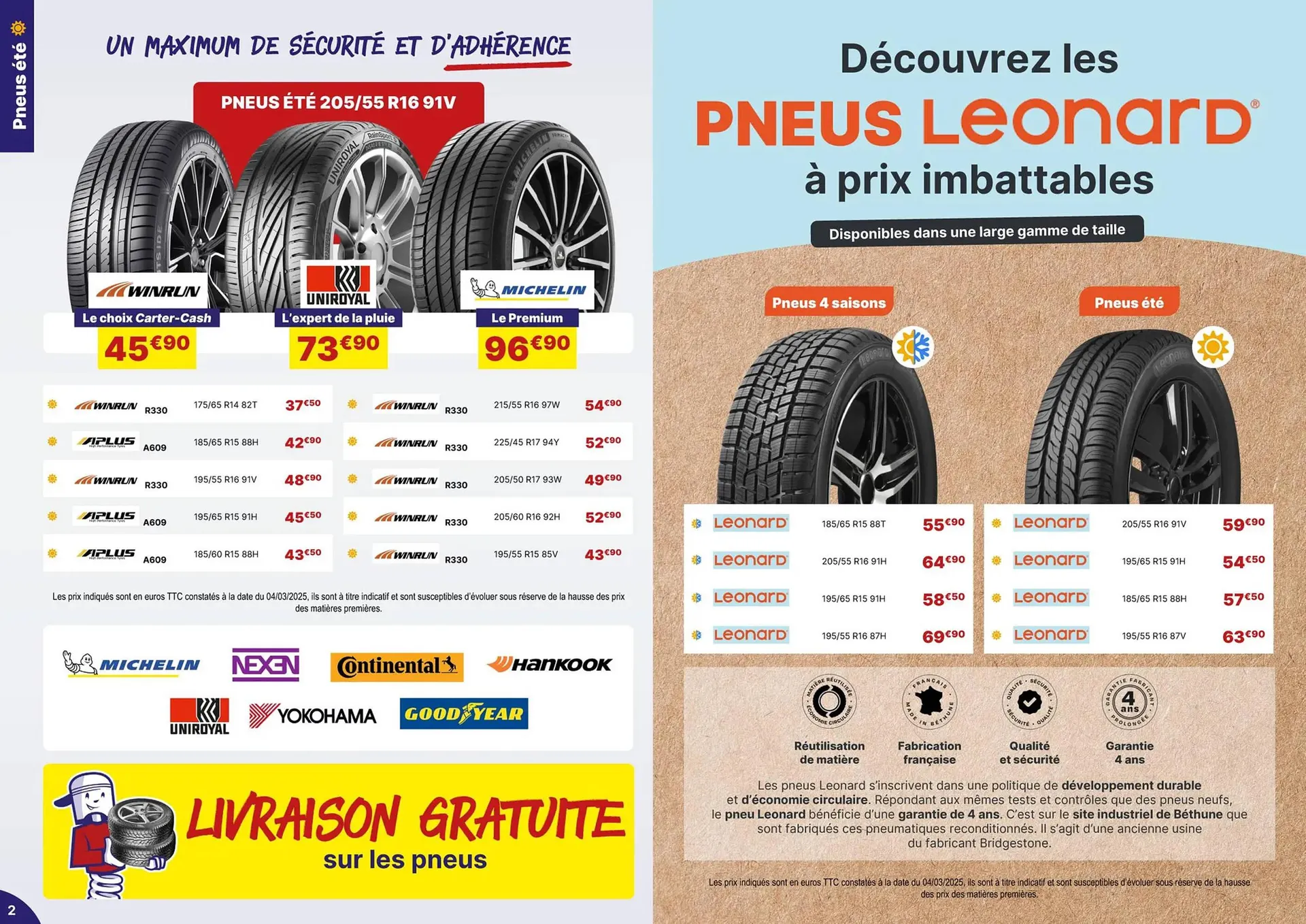 Catalogue Carter-Cash du 6 mars au 31 mars 2025 - Catalogue page 2