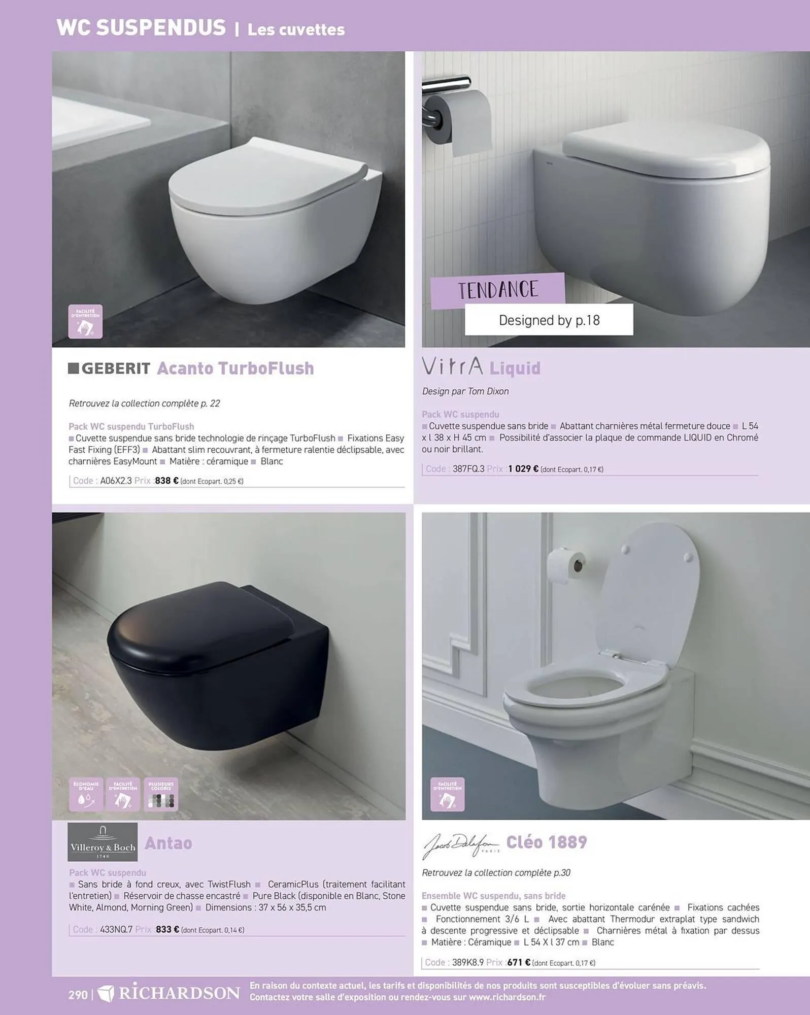 Catalogue Richardson du 11 avril au 31 décembre 2025 - Catalogue page 292