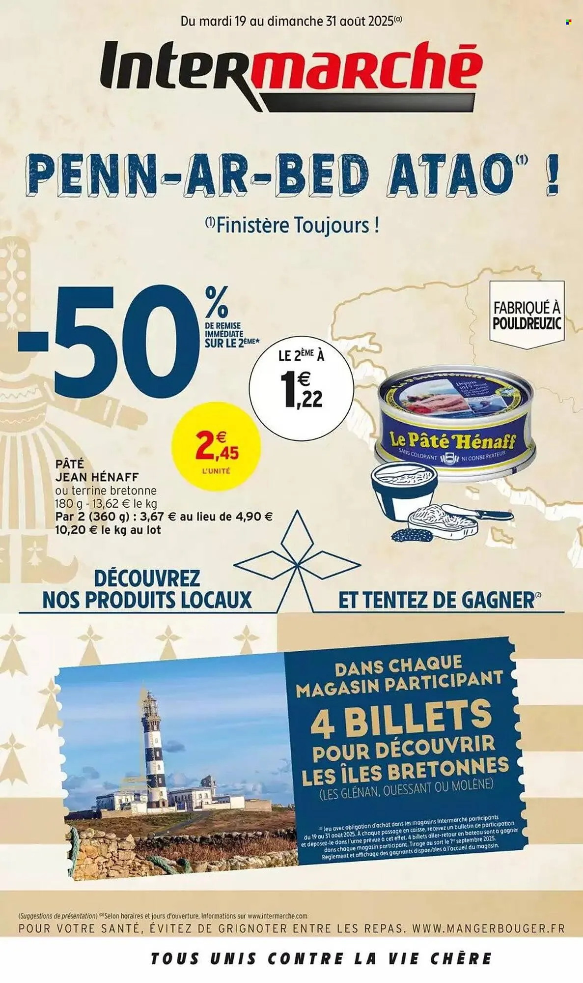 Catalogue Intermarché du 19 août au 31 août 2025 - Catalogue page 1