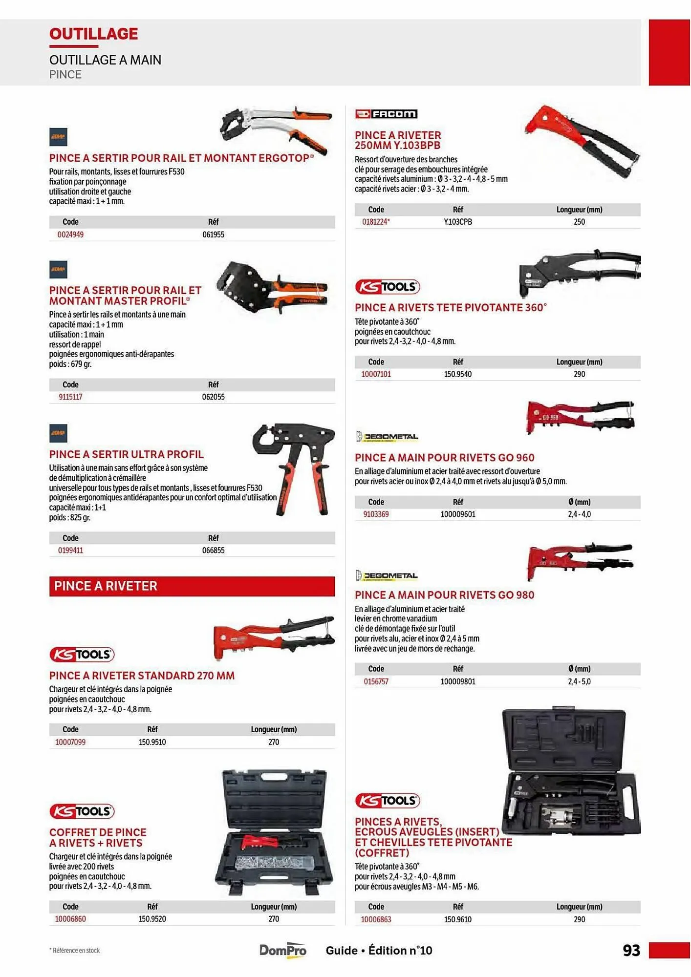 Catalogue DomPro du 5 mai au 30 août 2025 - Catalogue page 93