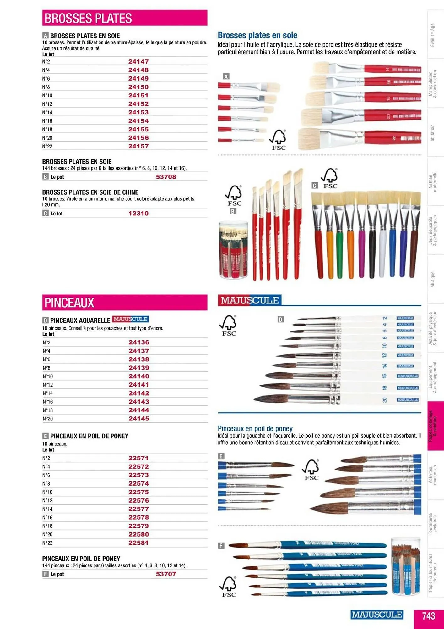 Catalogue Majuscule du 4 mars au 31 décembre 2025 - Catalogue page 767