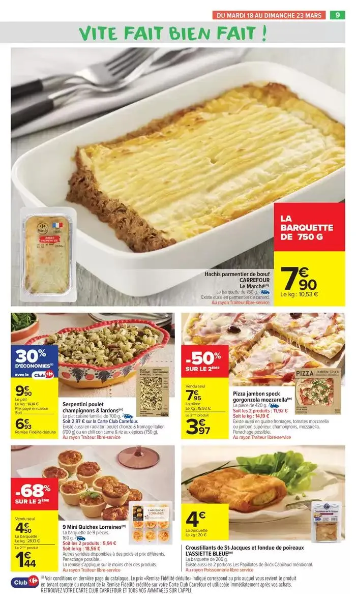 APÉRITIF DINATOIRE du 18 mars au 30 mars 2025 - Catalogue page 11