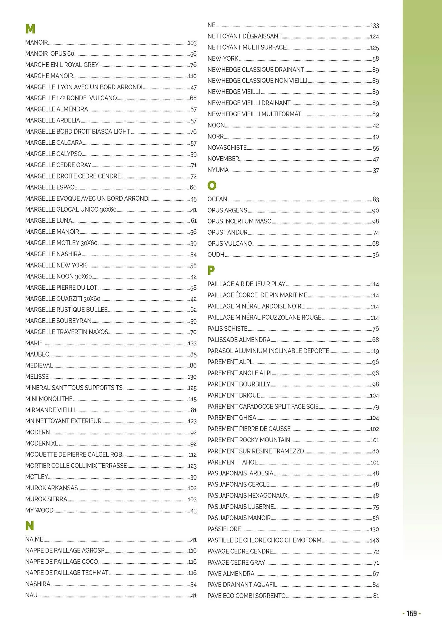 Catalogue Samse du 21 mars au 31 décembre 2025 - Catalogue page 159