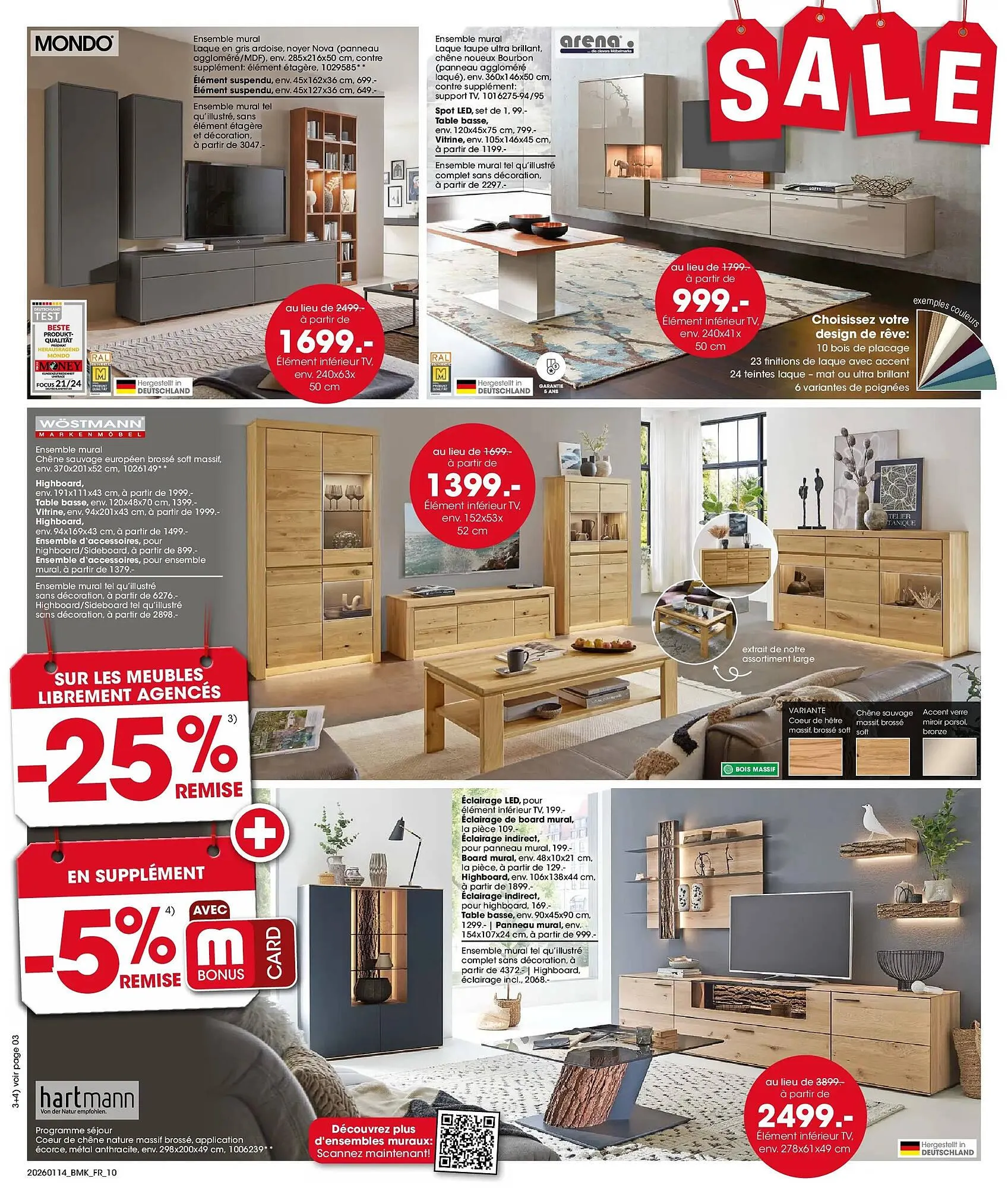 Catalogue Möbel Martin du 13 janvier au 31 janvier 2026 - Catalogue page 10