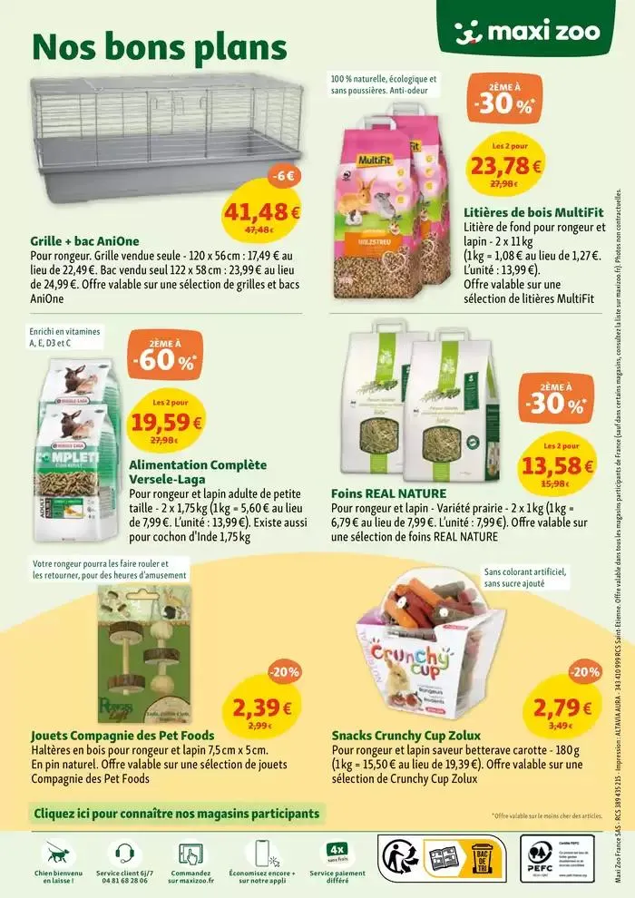 Maxi Zoo, Tout pour vos animaux - Des promos qui donnent des ailes du 12 mars au 30 mars 2025 - Catalogue page 6