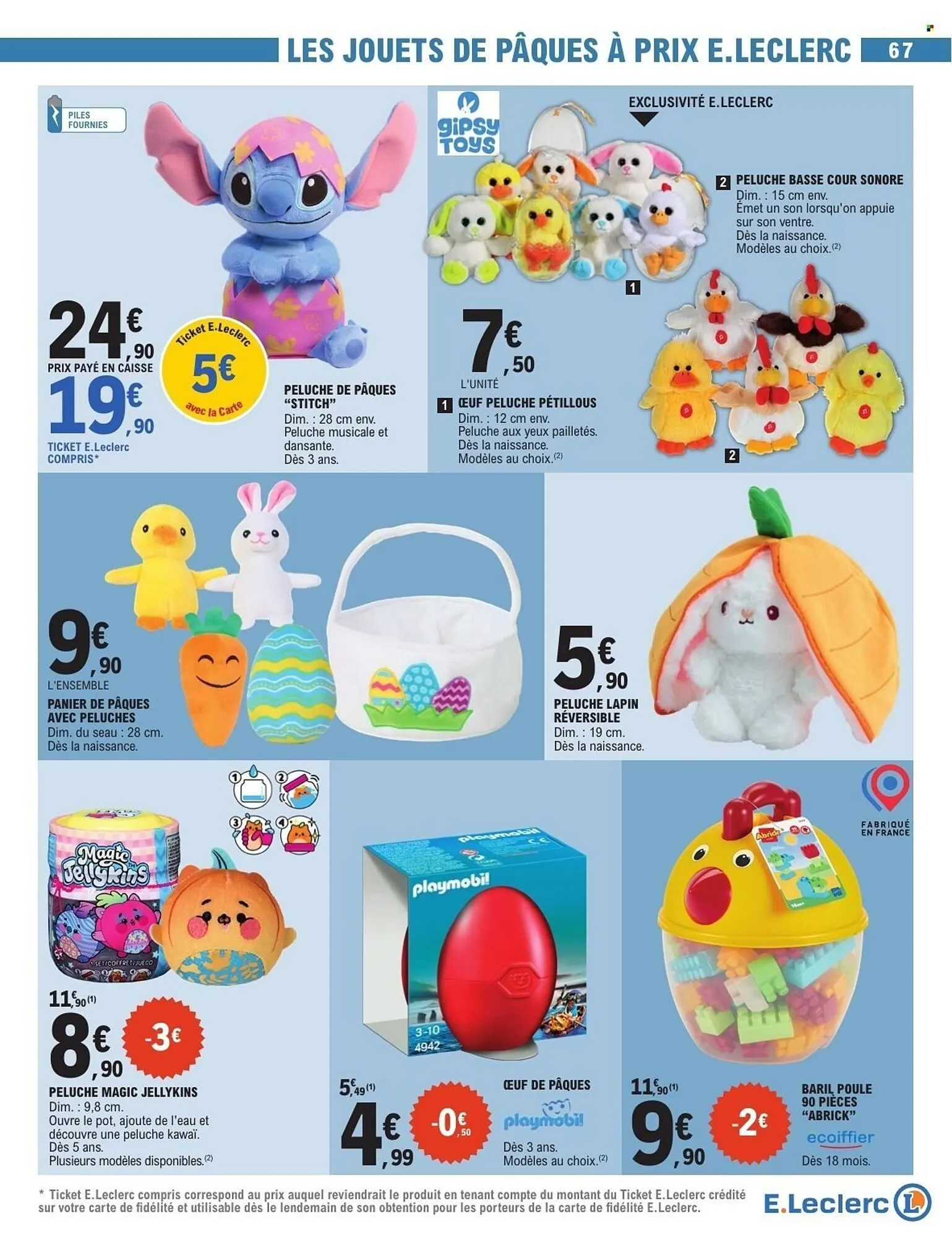 Catalogue E.Leclerc du 24 mars au 4 avril 2026 - Catalogue page 67