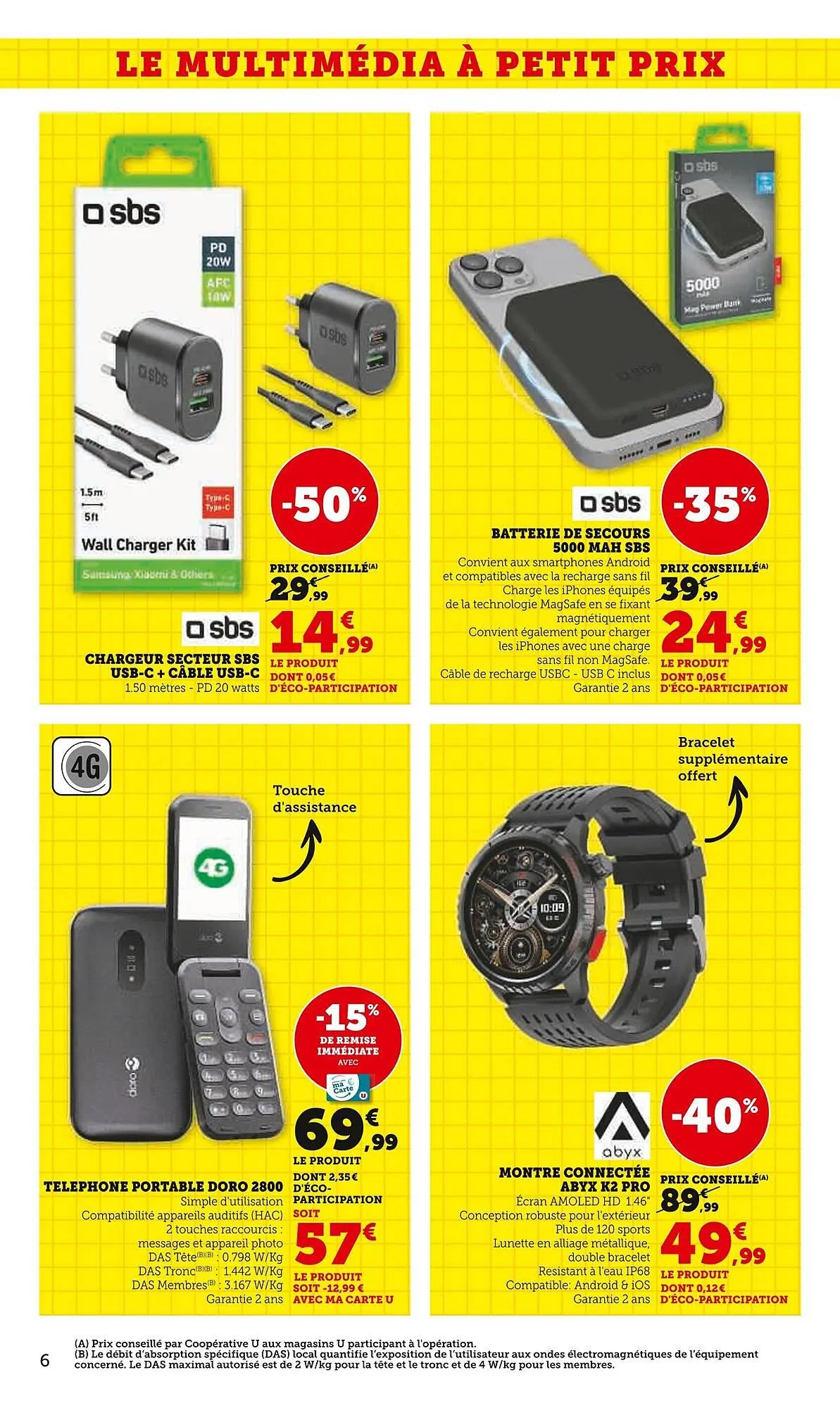 Catalogue Super U du 19 août au 7 septembre 2025 - Catalogue page 6