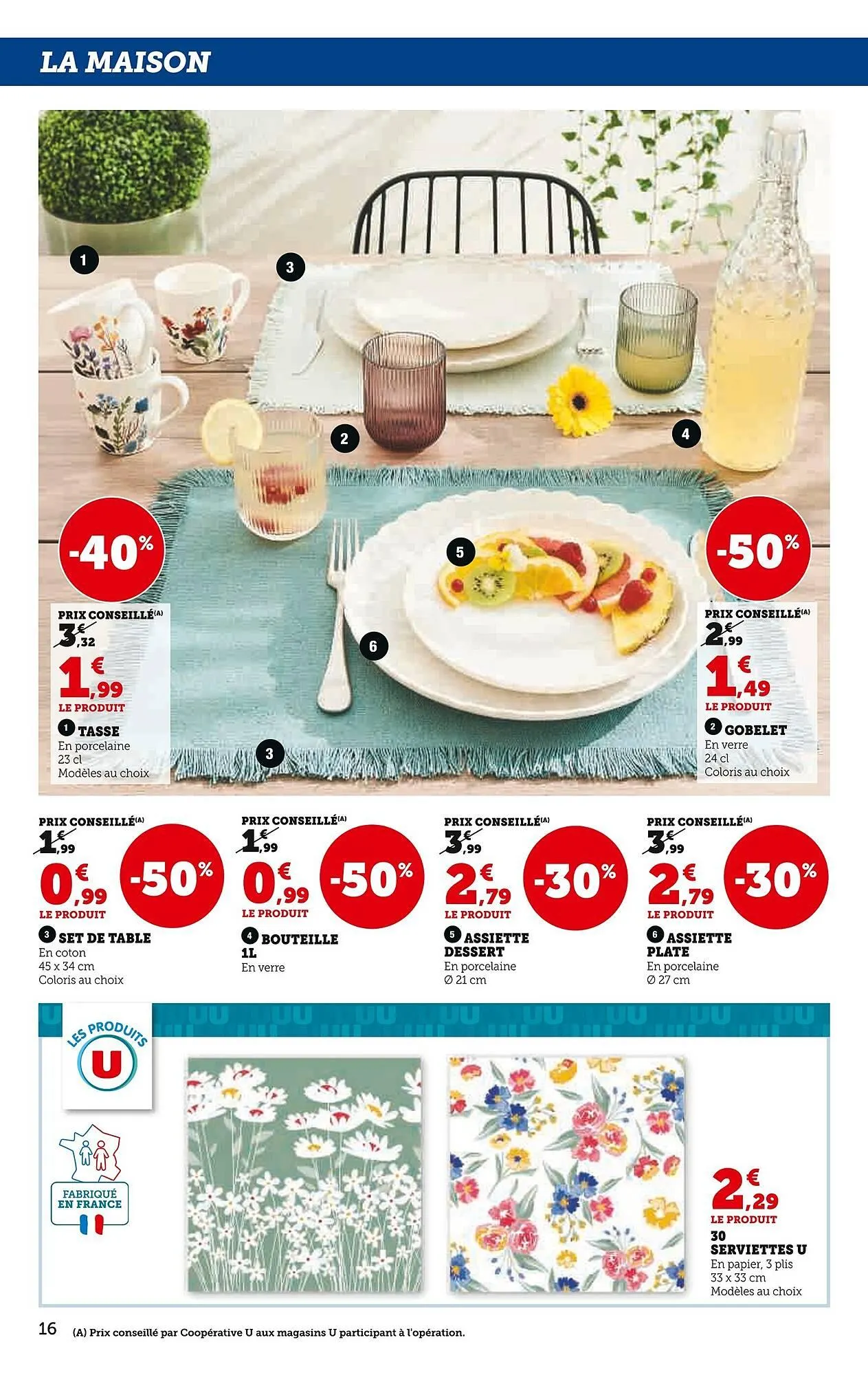 Catalogue Super U du 25 mars au 21 avril 2025 - Catalogue page 16