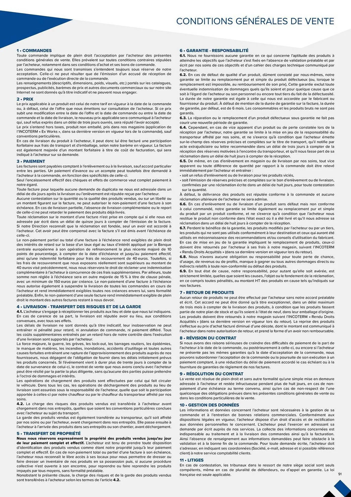 Catalogue Prolians du 4 mars au 31 décembre 2025 - Catalogue page 91