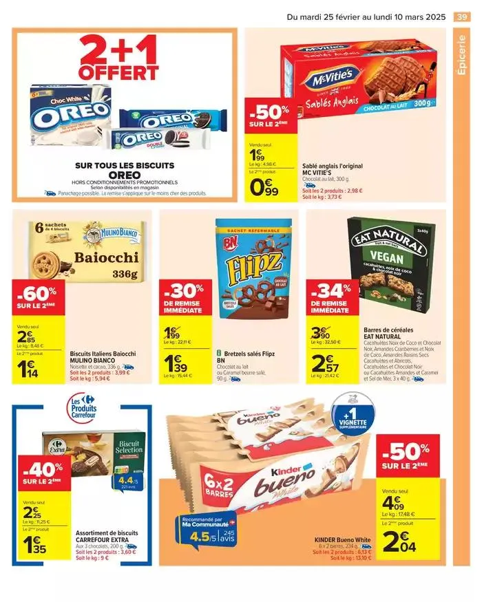 -50% SUR LE 2ÈME - CHOCOLAT ET CAFÉ du 25 février au 10 mars 2025 - Catalogue page 41