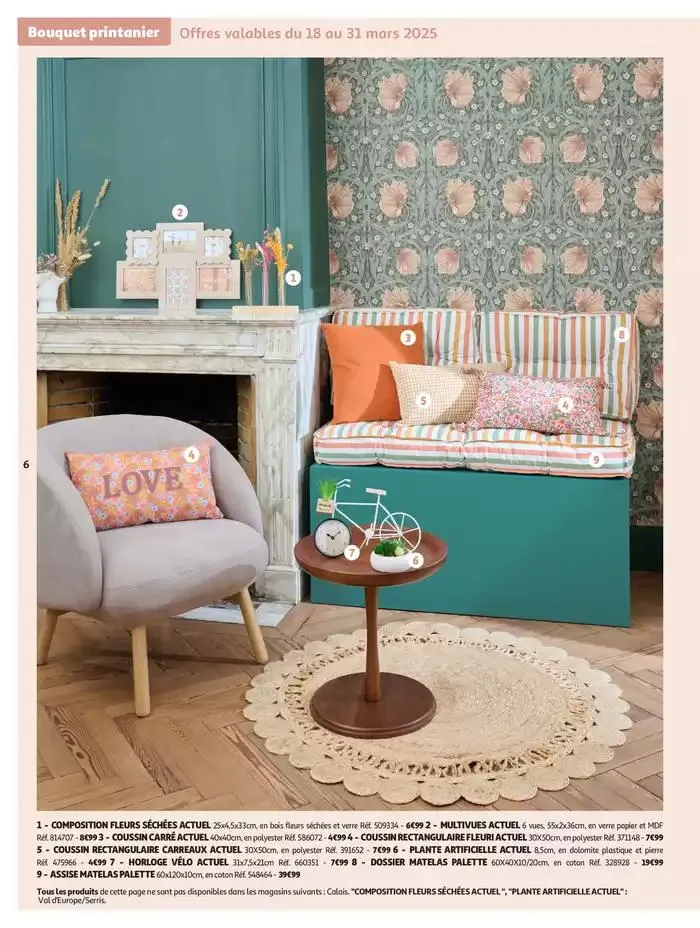 Tout pour la déco du 18 mars au 28 avril 2025 - Catalogue page 6