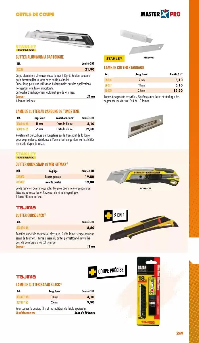 Essentiel Batiment 2025 du 3 janvier au 31 décembre 2025 - Catalogue page 271
