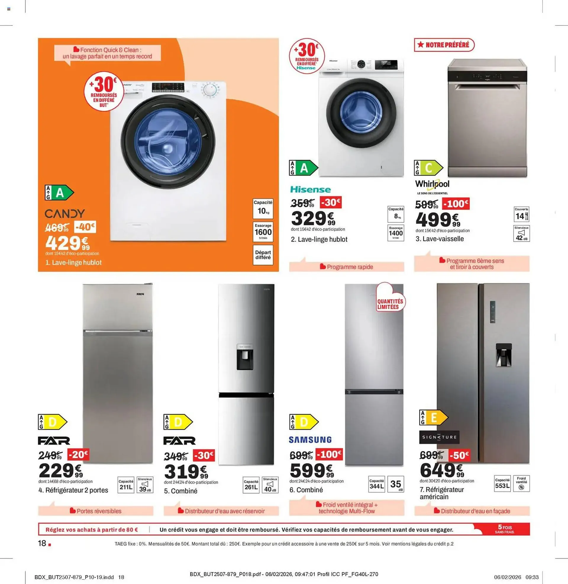 Catalogue BUT du 3 mars au 30 mars 2026 - Catalogue page 18