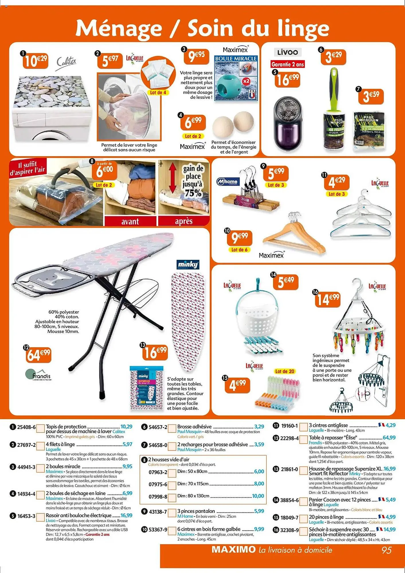 Catalogue Maximo du 24 octobre au 23 novembre 2025 - Catalogue page 95