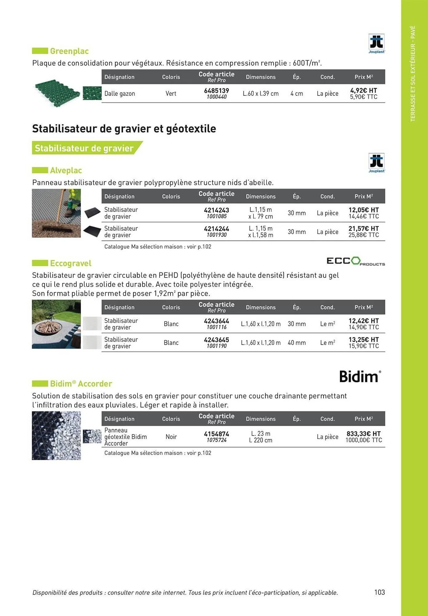 Catalogue Point P du 19 août au 1 janvier 2026 - Catalogue page 103