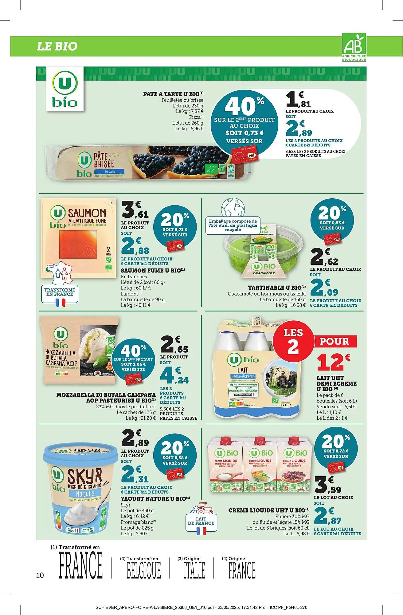 Catalogue Bi1 du 17 juin au 29 juin 2025 - Catalogue page 10