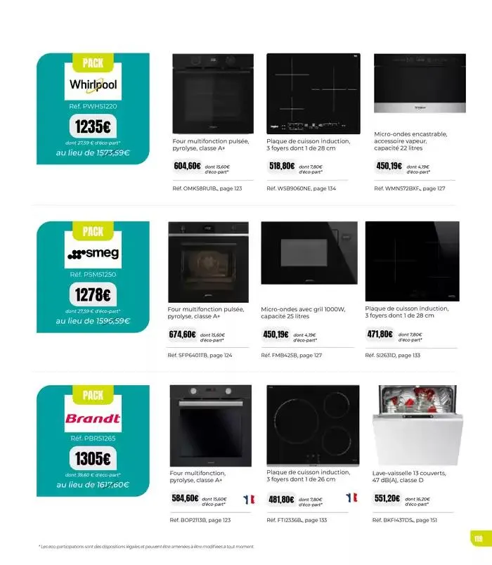 Consultez le menu avant de vous mettre en cuisine. du 7 janvier au 31 décembre 2025 - Catalogue page 119