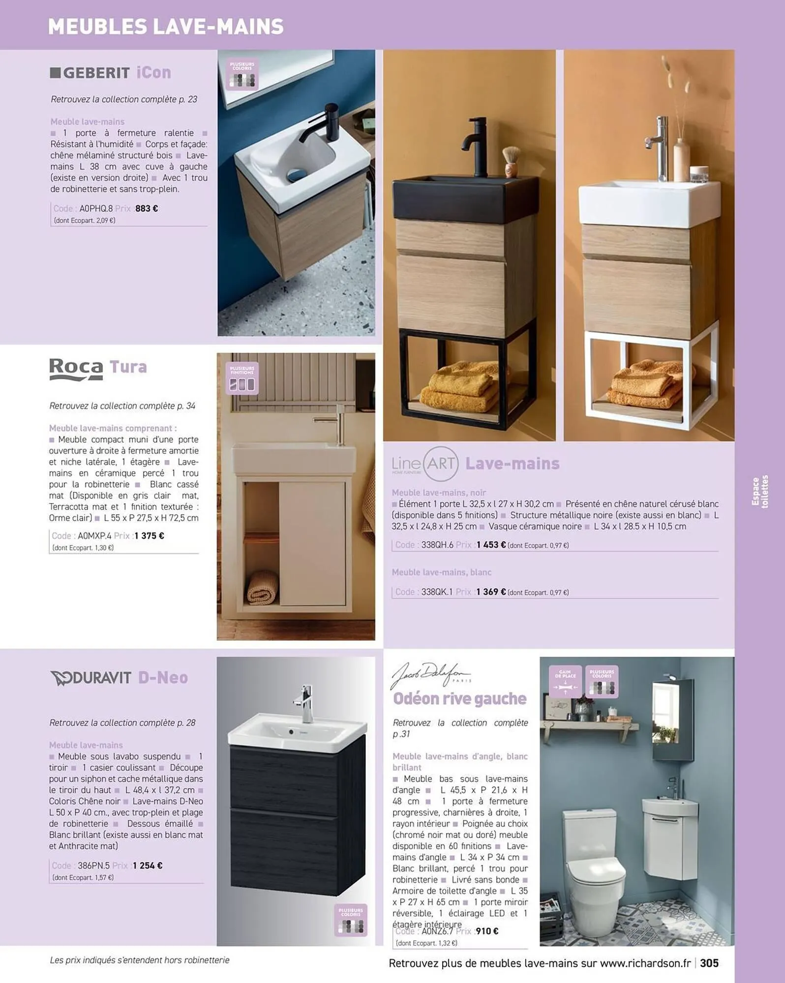 Catalogue Richardson du 11 avril au 31 décembre 2025 - Catalogue page 307