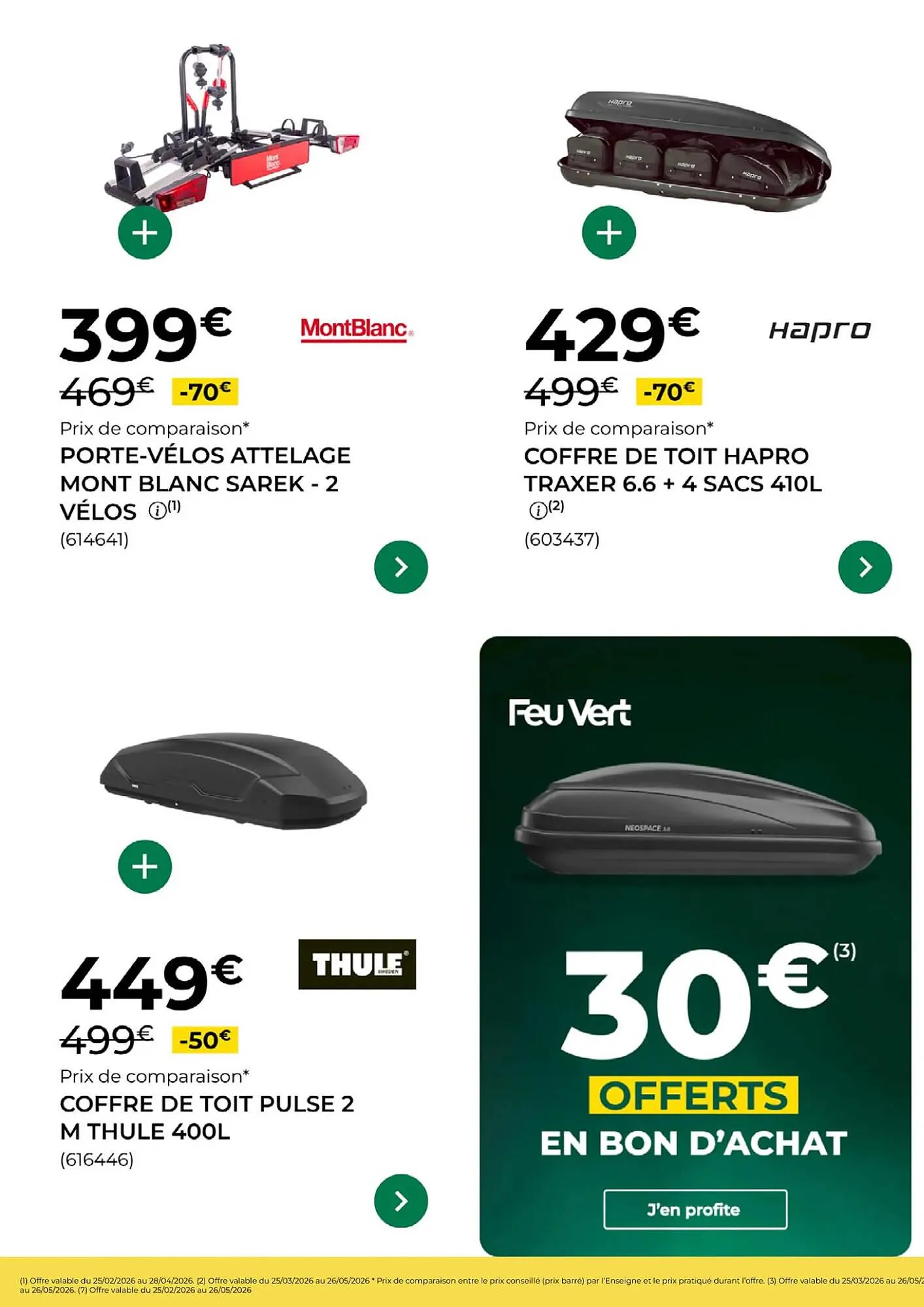 Catalogue Feu Vert du 25 mars au 28 avril 2026 - Catalogue page 8