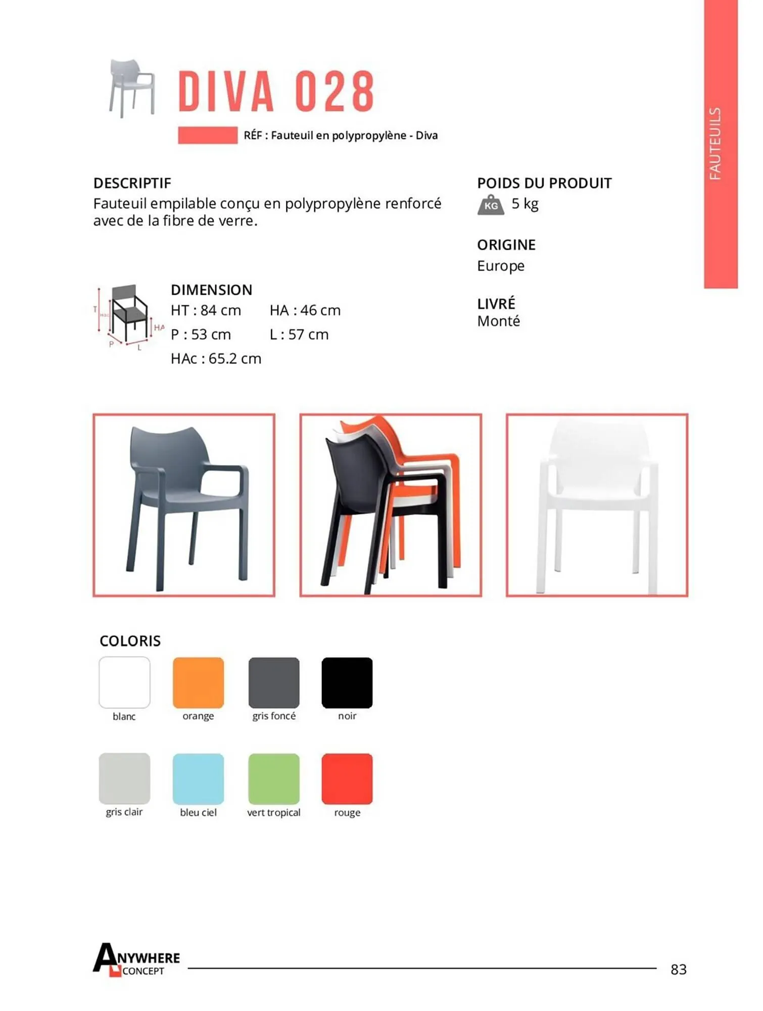 Catalogue 4 Pieds du 26 avril au 31 décembre 2023 - Catalogue page 83