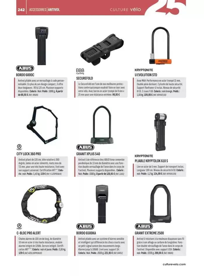 Collection 2025 du 2 mai au 31 décembre 2025 - Catalogue page 242