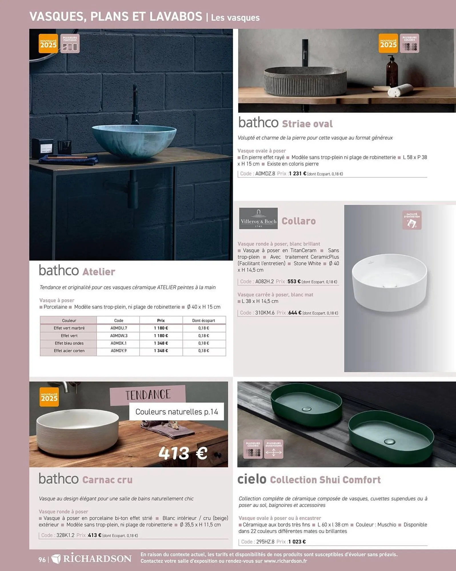 Catalogue Richardson du 11 avril au 31 décembre 2025 - Catalogue page 98