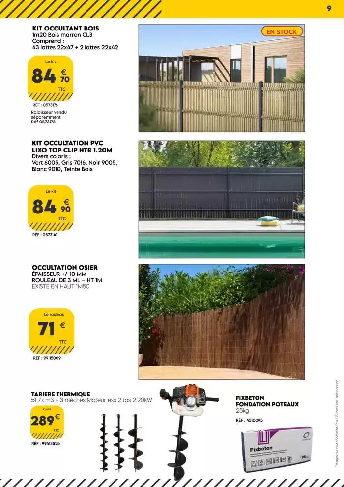 Printemps Eté 2025 du 7 avril au 31 août 2025 - Catalogue page 9