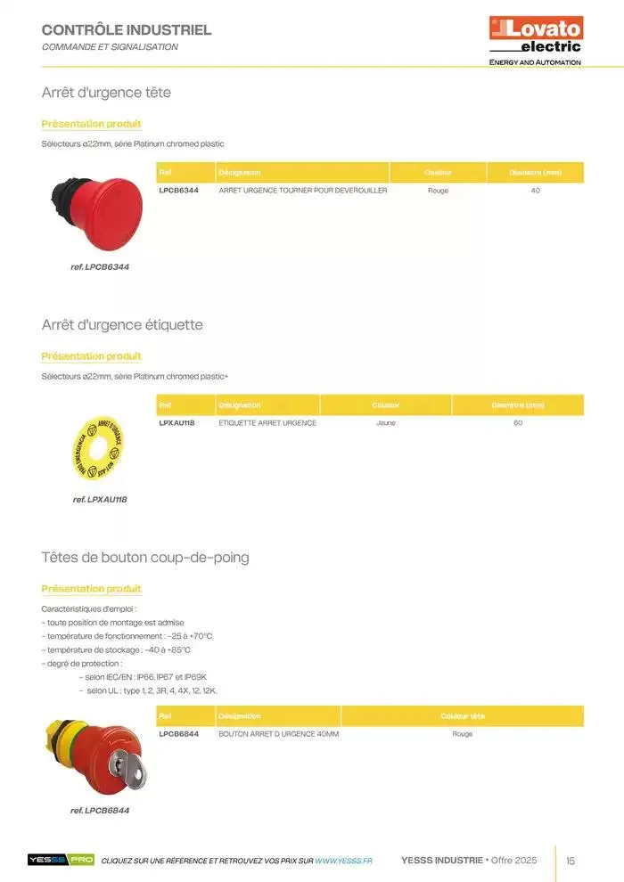 Industrie 2025 du 28 janvier au 31 décembre 2025 - Catalogue page 17