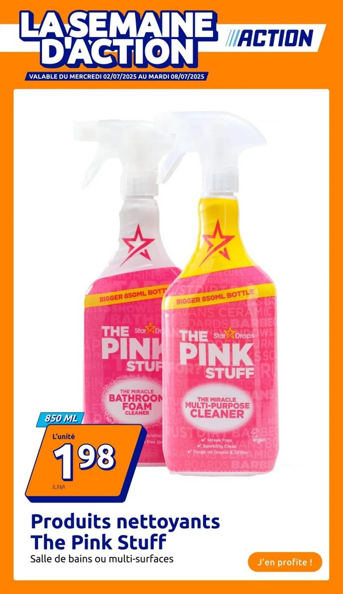 Catalogue Action du 2 juillet au 8 juillet 2025 - Catalogue page 1